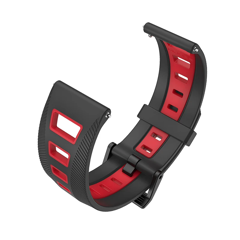 Силиконовый ремешок на запястье для Xiaomi Huami Amazfit GTS Bip GTR BIT аксессуары 20 мм 22