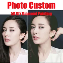 Полный квадратный/круглый 5D DIY фото на заказ! Алмазная картина, стразы, алмазная вышивка, 3D вышивка крестиком, домашний декор