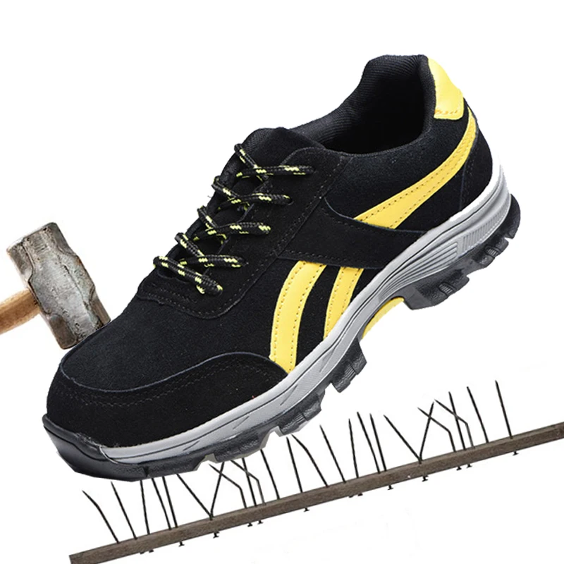 

Safety shoes smash - proof puncture - proof protective Footwear shoes indestructible shoes Footwear men shoes