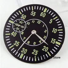 36,8 мм черный стерильные классический часовой циферблат подходит для приблизительный срок поставки: 6497 ручной завод Для мужчин, мужские часы, D122