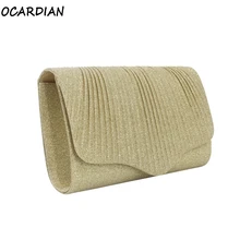 OCARDIAN сумки, роскошные женские дизайнерские вечерние сумки, золотые украшения, клатч с цепочкой через плечо, кошелек, Прямая поставка A30