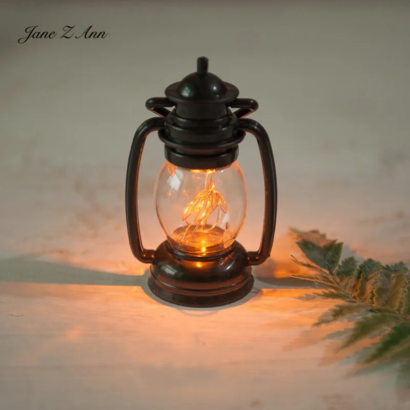 

Jane Z Ann Newborn photography props Retro Black Pony Lamp Light studio shooting Small tiny Ornaments 9.5x5cm