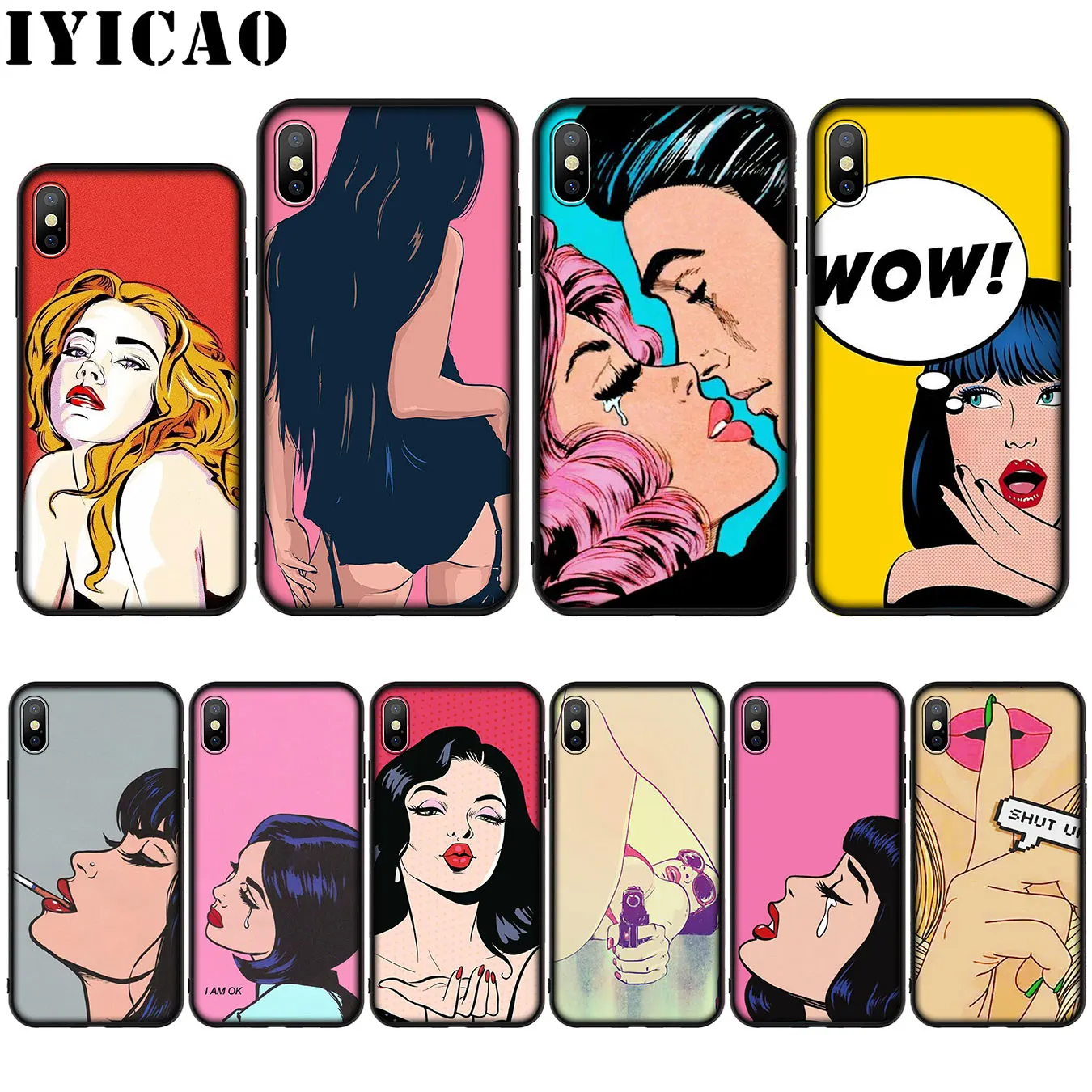 coque iphone 8 pop art