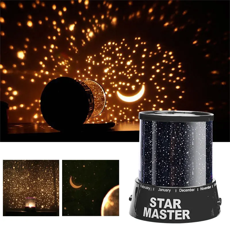 

LED Night Light Starry Sky Magic Star Moon Planet Space Projector Lamp Universe Decorative Lamp For Lover Friend Kids Gift