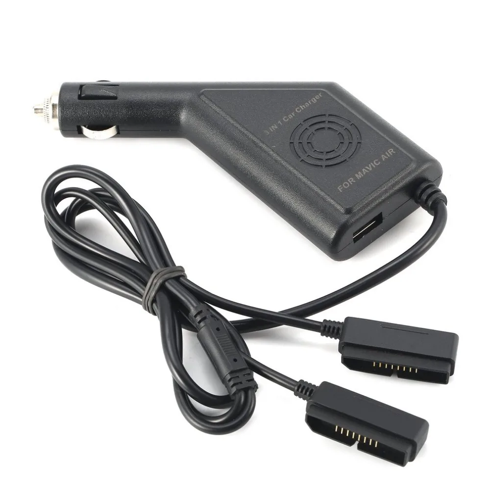 3 in 1 USB Adapter Car Charger Connector Intelligent Multi Battery Charging Hub for DJI Mavic