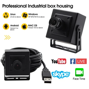 

6mm lens OV5640 5.0megapixel 2592x1944 USB Web Camera UVC Webcam with mini case for PC Laptop Notebook Computer