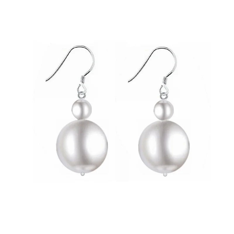 

2018 Titanium steel fashion DIY Handmade Korean earrings Long drop earrings jewelry For women Free shipping