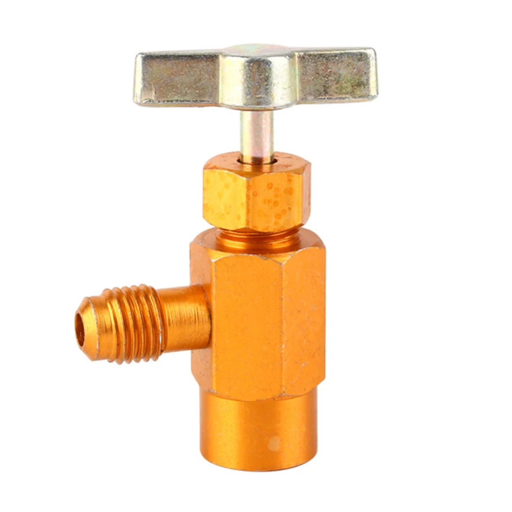 A/C R134a Refrigerant Can Bottle Tap Tapper Opener Connector 1/4" SAE 1