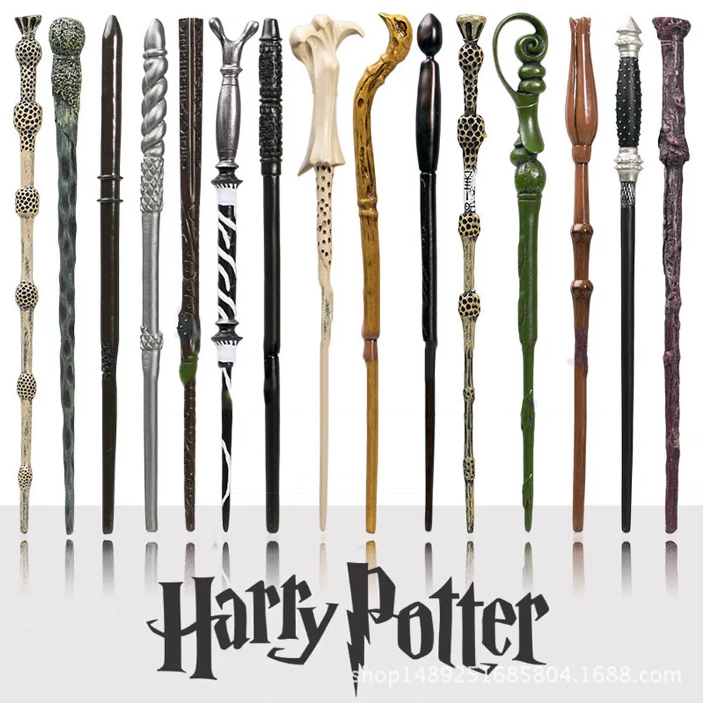 

New 35cm Top Quality Severus Snape Harry Potter Magic Wand With Gift Box Cosplay Game Collection Wand Harry Potter Stick Toys