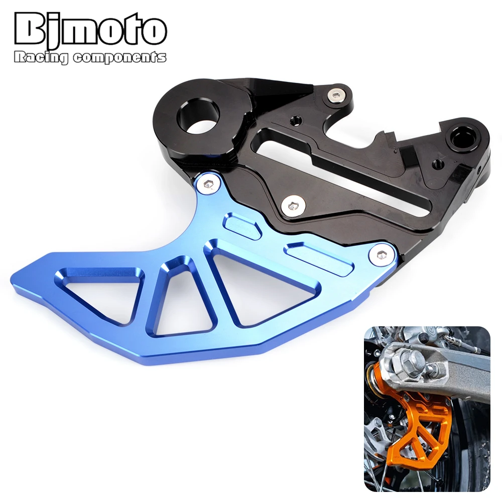BJMOTO Rear Brake Disc Caliper Guard Cover Protector Support For
