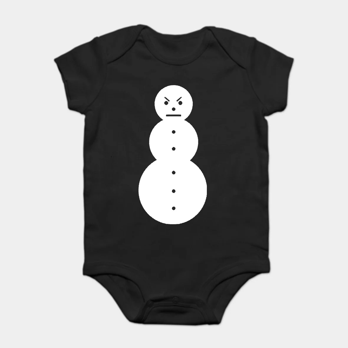 snowman onesie baby