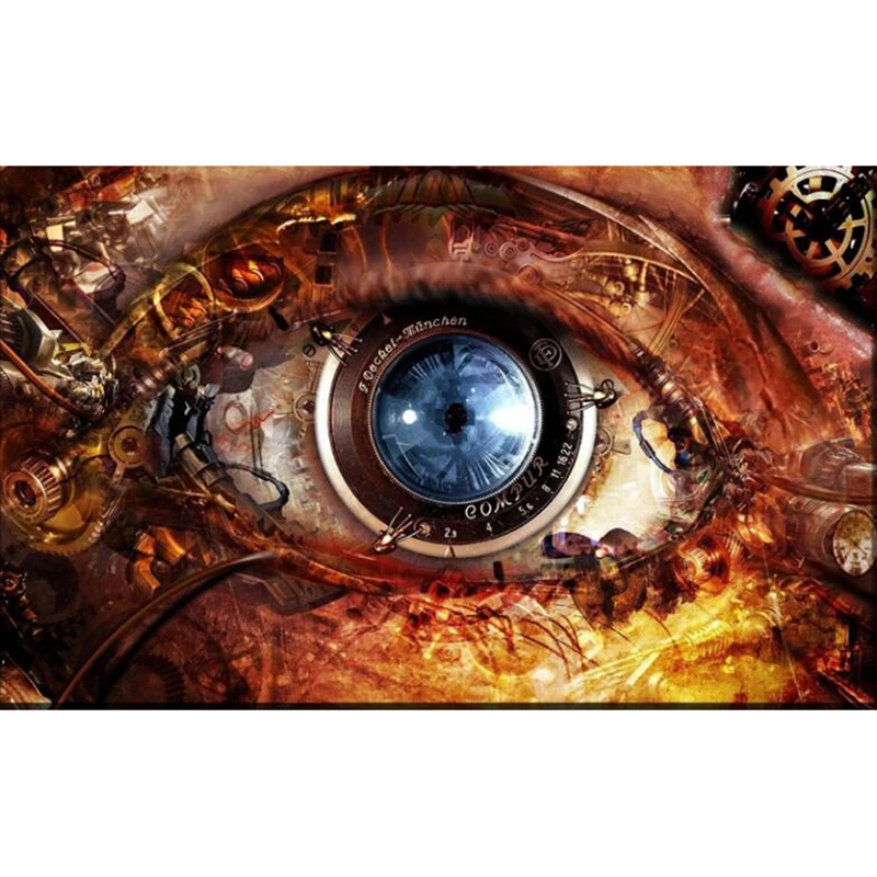 

diamond mosaic,Steampunk Eye,diamond painting full square resin drill,cross stitch,picture rhinestone embroidery,decor zz449