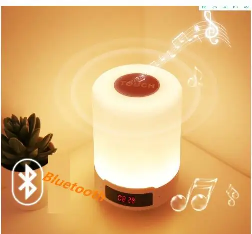 Kuliai ночник с bluetooth динамиком портативный беспроводной динамик SHAVA сенсорный