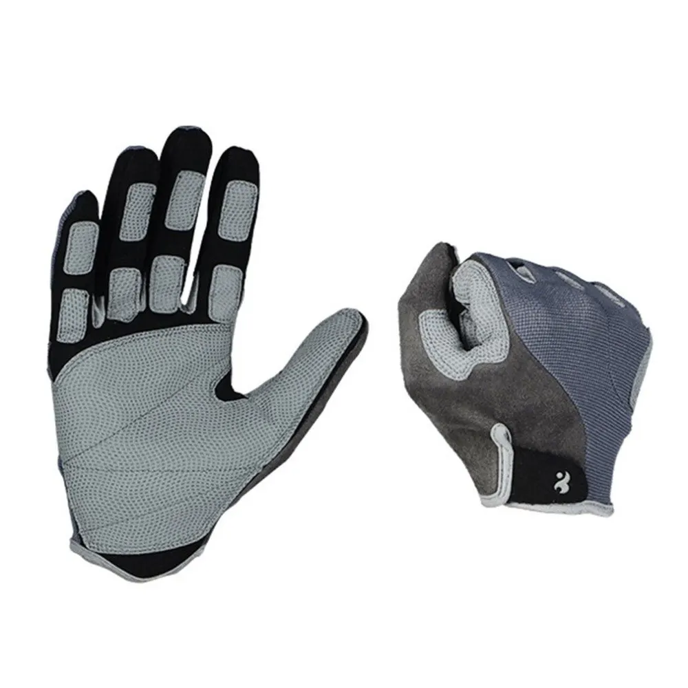 Comfortable Climbing Mountaineering Gloves Full Finger Gloves Non