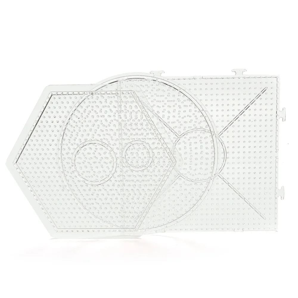 

2016 Creative Square DIY Kids Craft Fuse Beads Puzzle Pegboards Patterns For 5 mm Hama Beads Perler Beads