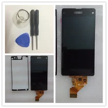 Für Sony Xperia Z1 Mini D5503 Z1 Compact LCD Display Mit Touchscreen Digitizer + Werkzeuge + Aufkleber Freies verschiffen