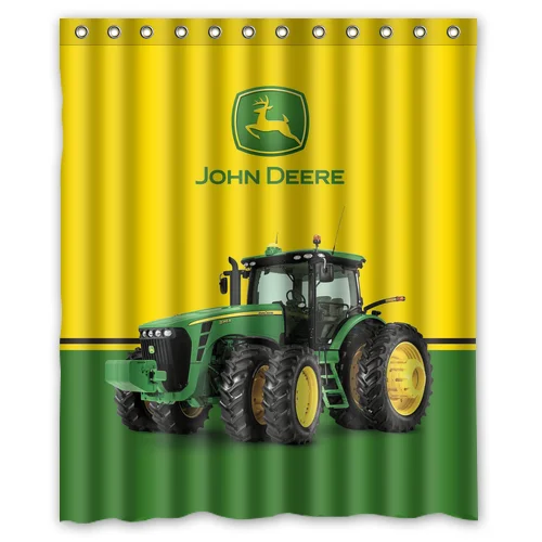 Comfort John Deere8345r Tractor Shower Curtain Indoor Bath Curtain