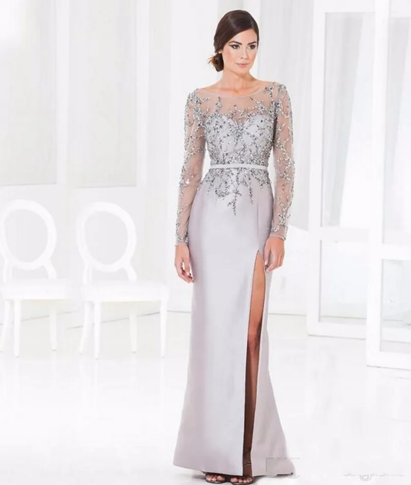 long sleeve mother of the bride outfits