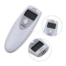 Новейший профессиональный анализатор алкоголя полицейский Цифровой Тестер дыхания HX-64 ЖК-дисплей анализатор дыхания тестер алкоголя