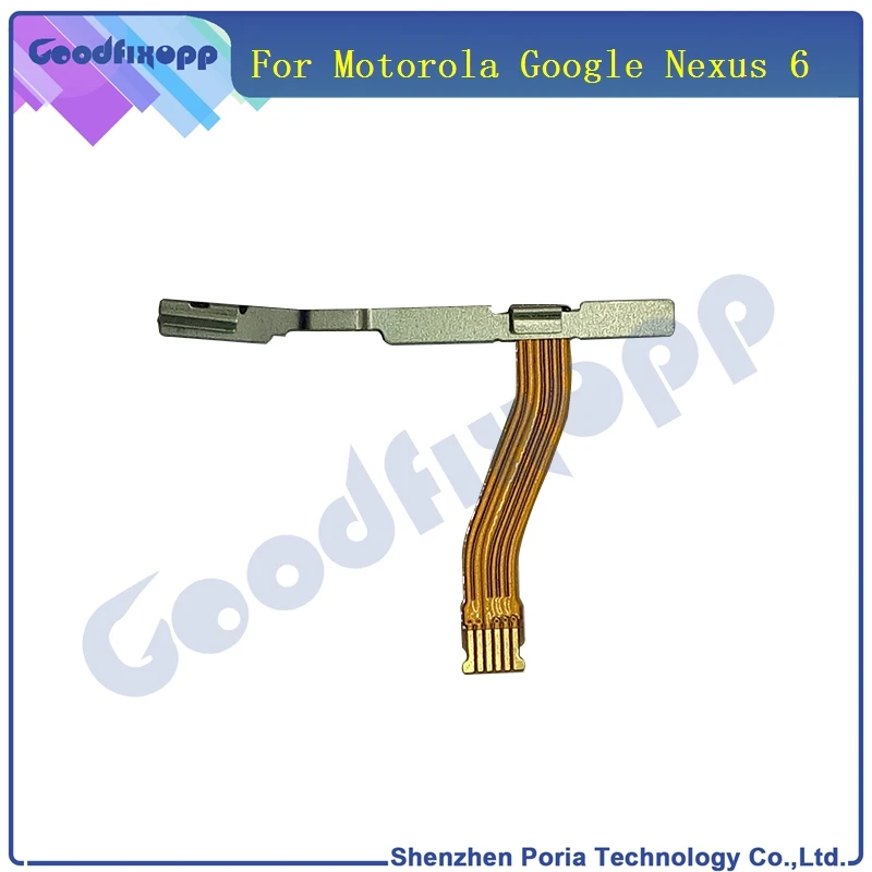 MT0005 For Moto Google 6 Nexus 6 XT1100 XT1103 100% New Original Volume button power on off Flex Cable(3)