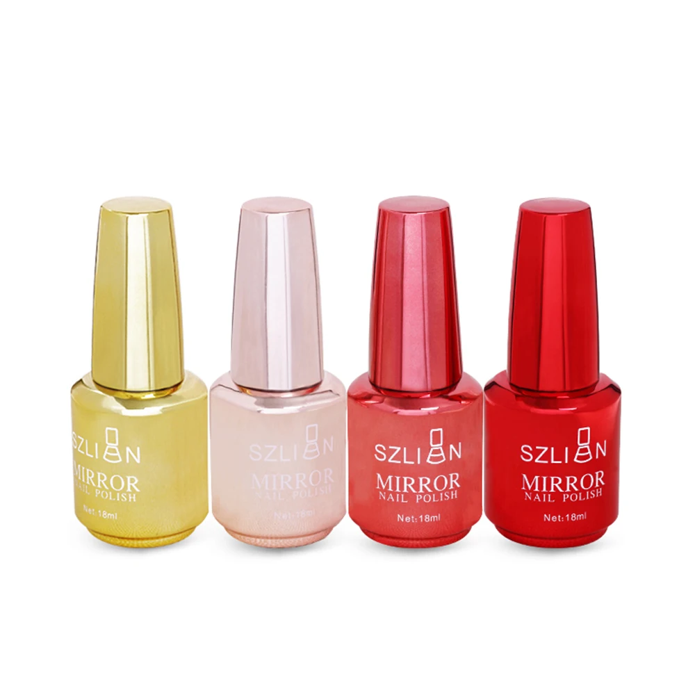 

18ml Mirror Chrome Metallic New Nail Magic Art Harmless Polish Brand Long-Lasting Varnish Nail Polish Effect Polish