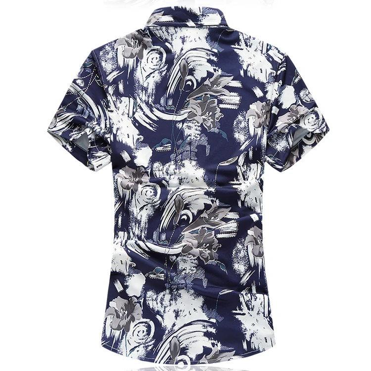 LONMMY плюс Размер 7XL мужские s платья рубашки мерсеризованный хлопок camisa рубашка мужская, с коротким рукавом модная мужская рубашка лето