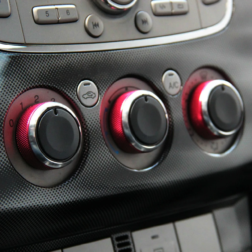 

1pcs Car Air Conditioning knob Installation heat control Switch AC Knob for FORD FOCUS 2 focus 3 S-MAX car accessorie parts
