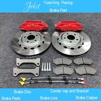

Jekit car high performance 6 pots brake kit 355*32mm for Ford fiesta ST mk8 2018 front rim wheel 18''