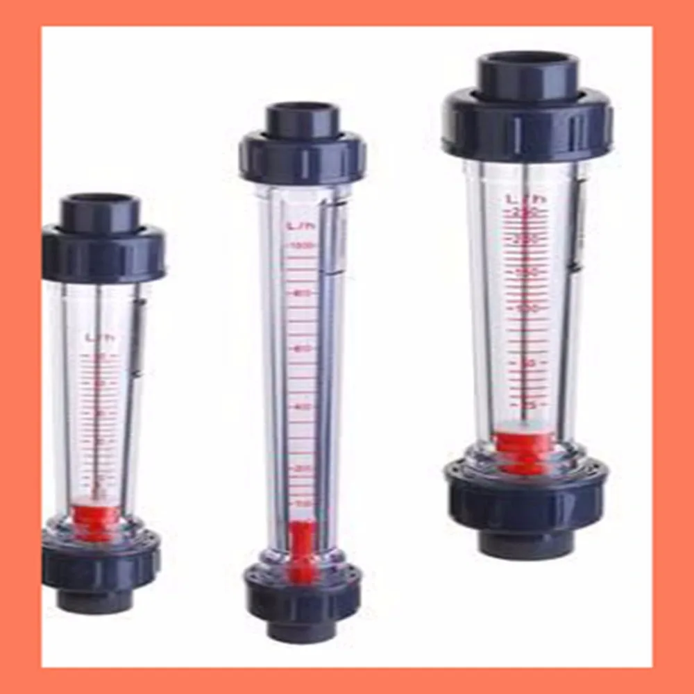 

LZS-65 plastic tube type rotameter LZS flow meter flowmeter Tools Measurement Measuring Instruments FlowMeters LZS65 PVC Tube