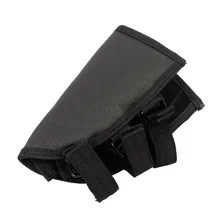 Картридж для охоты кобура Buttstock тактические Подсумки подставка для оружия винтовка круглый держатель оболочки патроны несущей чехол