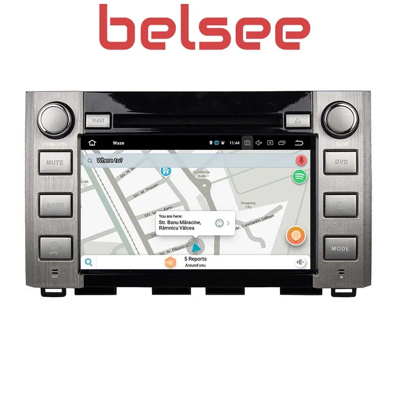 Best Belsee 4GB Android 8.0 Stereo IPS Touch Screen Radio Head Unit DVD Player Multimedia for Toyota Sequoia Tundra 2014 2015 2016 3