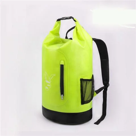 Водонепроницаемая водонепроницаемая сумка мешок сумка для воды каноэ Пешие прогулки/Кемпинг/водонепроницаемый плавательный мешок - Цвет: Светло-зеленый