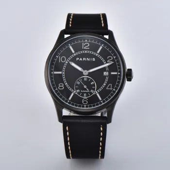 

Fashion luxury 41mm Parnis brand Watches Men sapphire glass Automatic Self Wind Mechanical Luminous Stainless Steel men watch