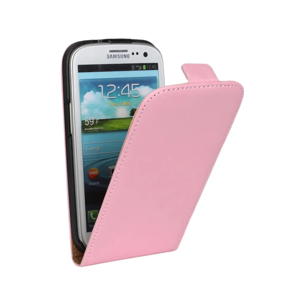 S8 плюс Чехол Coque для samsung S3 чехол Флип кожаный чехол для Galaxy A5 A520 A3 S6 S7 край S S2 S3 S4 активный S5 мини Funda - Цвет: Pink