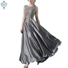 Ameision Elegant Lace Sexy Evening Dress Back Bow Knot Sleeveless Long Dress Female Party Prom Swing Maxi Dresses Vestido Longo solid color sleeveless bow knot maxi dress