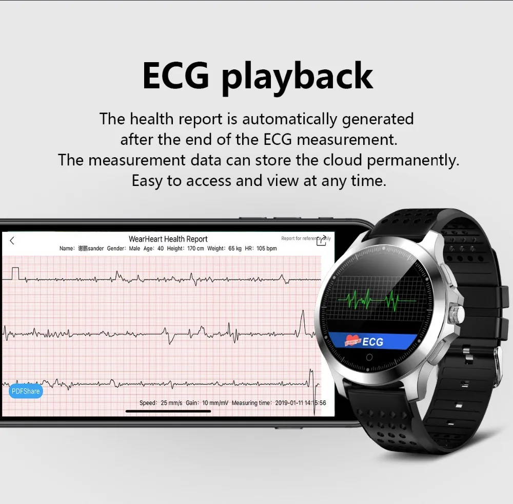 ЭКГ+ PPG IP67 водонепроницаемые Смарт-часы кровяное давление мужские Bluetooth 4,0 шагомер расстояние пульсометр умный Браслет pk band 4 H9