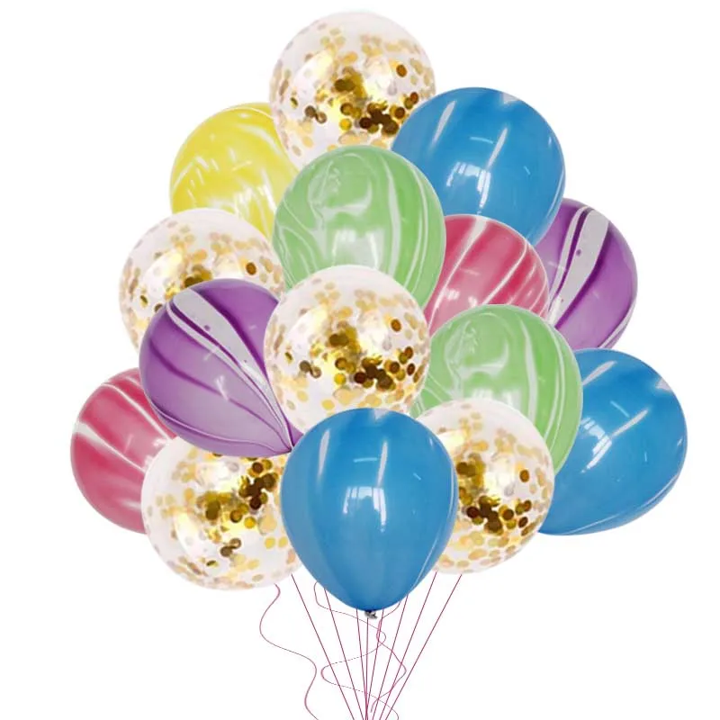 15 шт., латексные шары на день рождения, воздушные шары в виде единорога, вечерние шары, принадлежности для единорога, украшения в виде Глобо, на первый день рождения, вечерние принадлежности - Цвет: 30