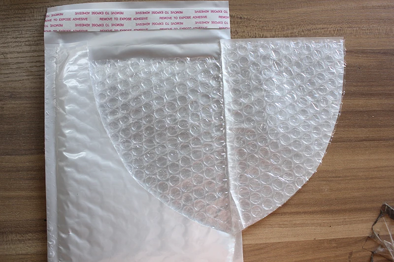 10 шт. 140*160 мм водонепроницаемый белый жемчуг пленка Пузырьковые конверты-пакеты для почтовых отправлений анти-шок антистатические анти-давление