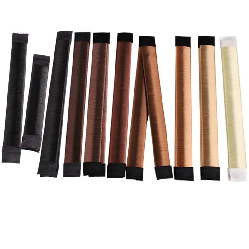 جديد ماجيك تصفيف الشعر أدوات متعددة وظيفة الشعر دونات الفتيات إكسسوارات الشعر الإعصار الشعر السحر DIY أداة كعكة ماجيك صانع