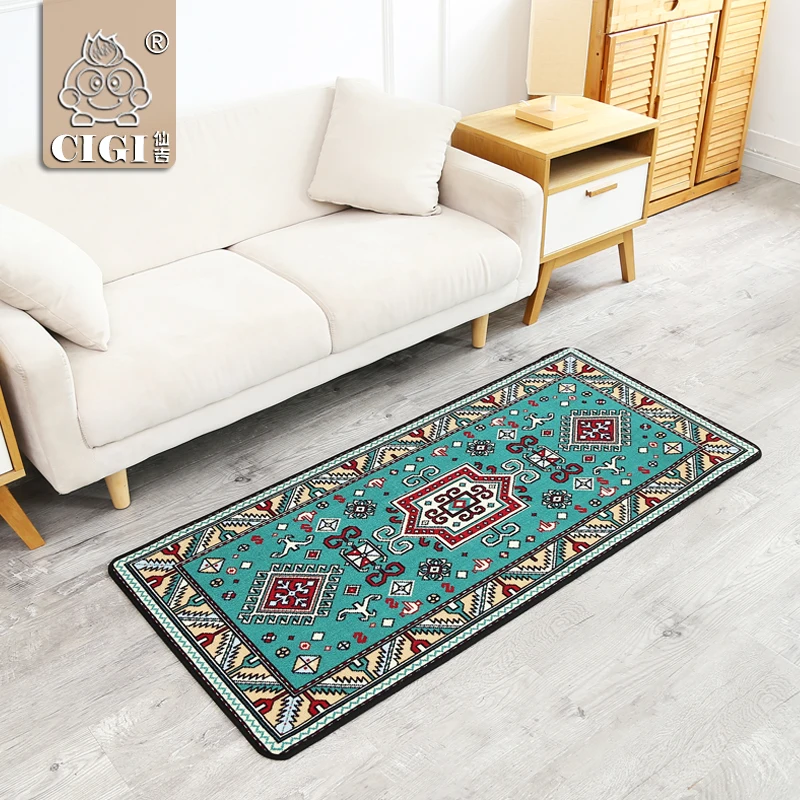 CIGI Rectangular Carpet Classical European Style Kitchen Sofa Mats