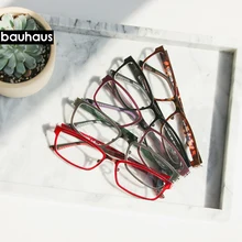 Bauhaus ultem очки, оправа для мужчин и женщин, квадратные очки по рецепту, винтажные очки для близорукости, оптическая оправа, очки для умников