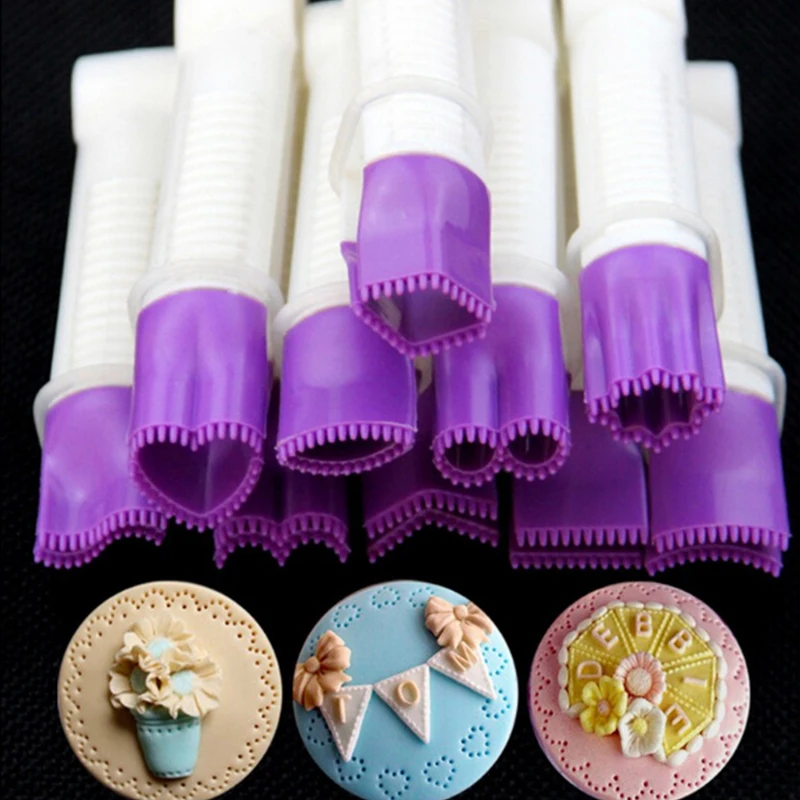 

Plastic Cake Moulds Cake Chocolate Cookie Modeling Tool Practical Fondant DIY Decorating Tools Baking Mold Kitchen Accessory