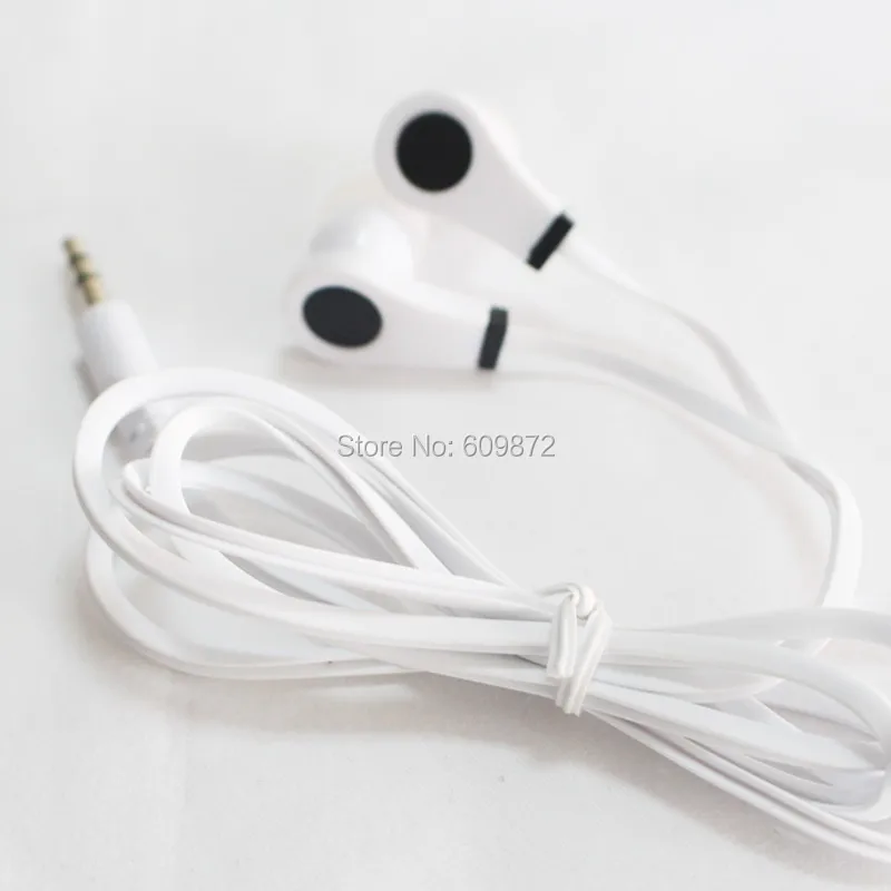 Linhuipad In Ear Disposable Earphones Cheap Earbud Bulky Earpiece For School kids rental cars trains fitness center hoppital