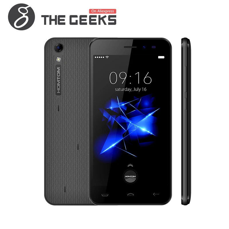 Оригинальный HOMTOM HT16 Pro 2G ram + 16G rom мобильный телефон MTK6737 1 3 GHz четырехъядерный 5 0