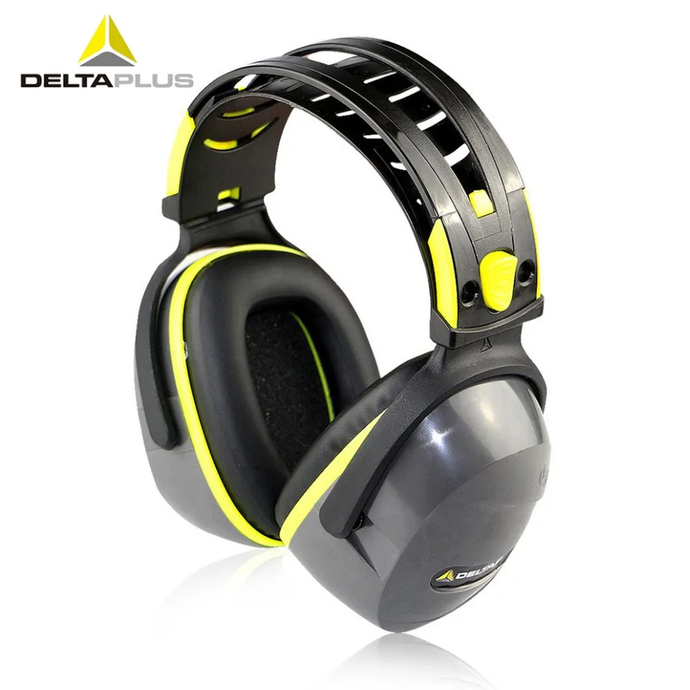 Deltaplus Ear Protectors Noise-proof Earmuffs Work Study Sleep Effective Noise Prevention SNR33dB Soundproof Protective Earmuffs photo