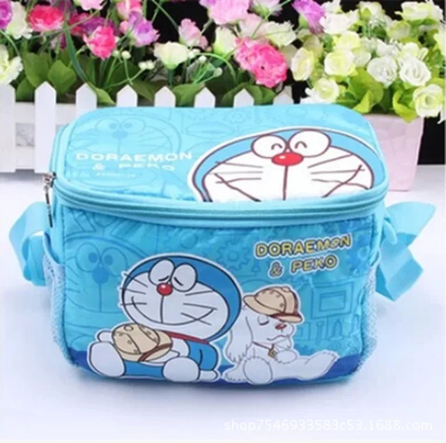 IVYYE Doraemon, модные Переносные сумки для обедов, мультяшная сумка для пикника, коробка для еды, сумка для хранения, сохраняющая тепло, для женщин и девочек, Новинка - Цвет: see chart