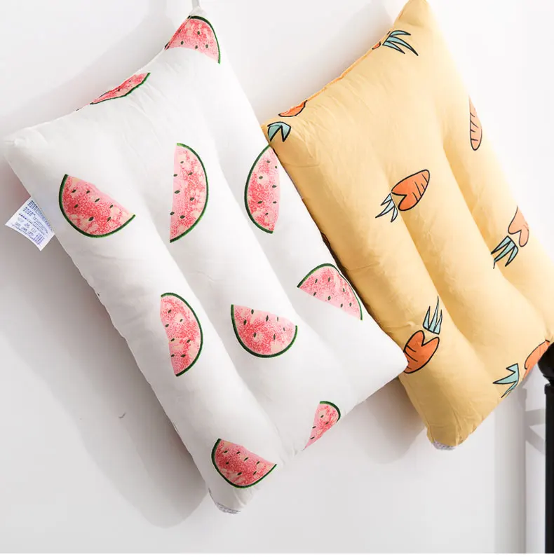 Lovely Pattern Baby Pillow Neck Protection Cushion For Infant Cartoon Kids Pillow Breathable Children Sleep Positioner Pillow