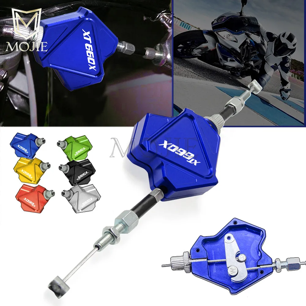 

Motorcycle CNC Stunt Clutch Lever Easy Pull Cable System For Yamaha XT660 X XT660X XT 660 X 2004-2017 2005 2006 2007 2008 2009