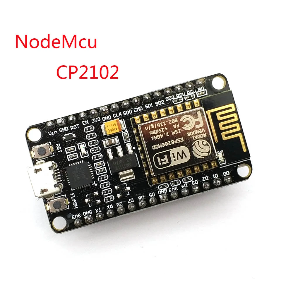 Беспроводной модуль NodeMcu Lua wifi Интернет вещей макетная плата ESP8266 CP2102 с pcb антенной и usb портом