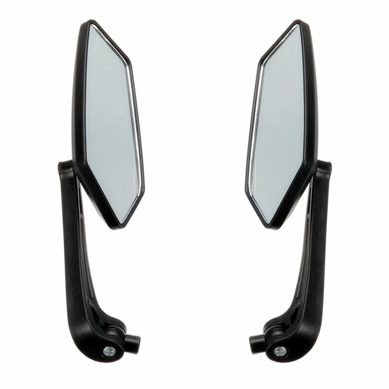 2Pcs Excellent Motorcycle Scooter Rearview Mirrors Backup Mirror For